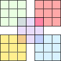 Samuraj Sudoku
